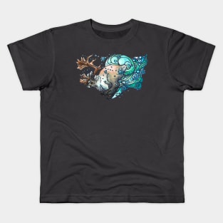 Arctic Jackalope Kids T-Shirt